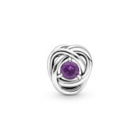 Charm Pandora Donna Pandora Moments in Argento Cristallo 790065C02 - 790065C02